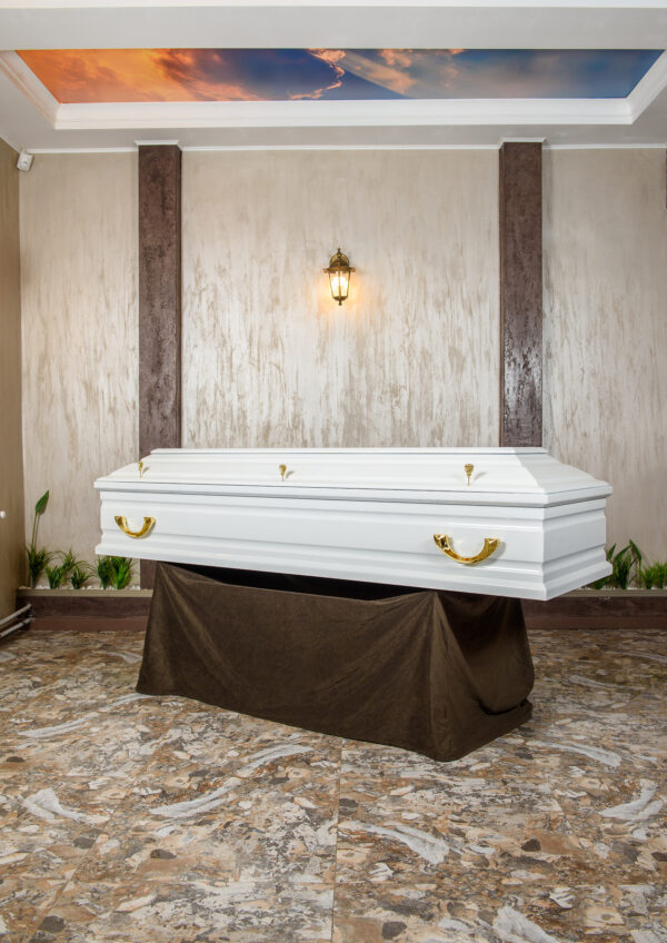 CASKET 502 DUNA SECHSECKIG WEISS PAPPEL