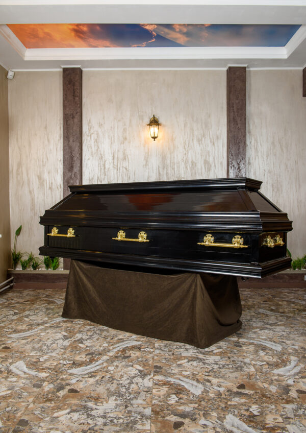 CASKET ALUMINIUM SCHWARZ