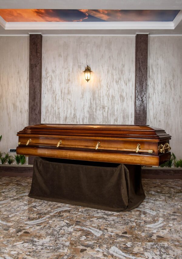 CASKET AMERIKANISCH PAPPEL
