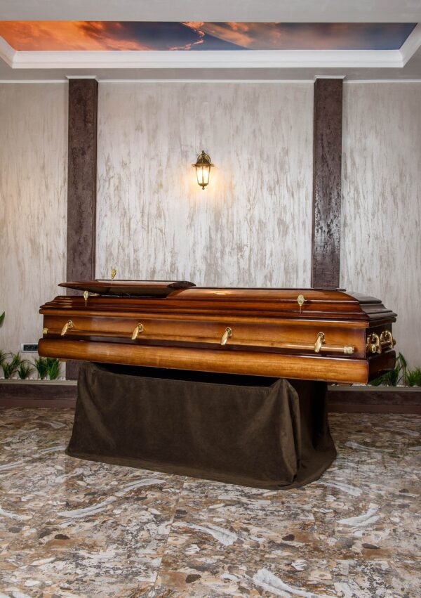 CASKET AMERIKANISCH PAPPEL